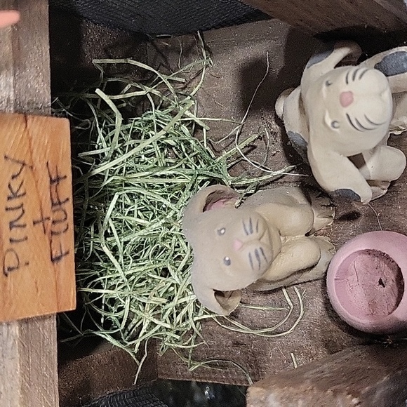 Lizzie High's 1992 "Annie Bowman With Rabbit Cage and Tag - Picture 3 of 11